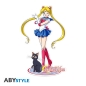 Preview: Die ganze gute Stimmung von Sailor Moon und Luna ist auf diesem Acryl Sailor Moon Aufsteller.